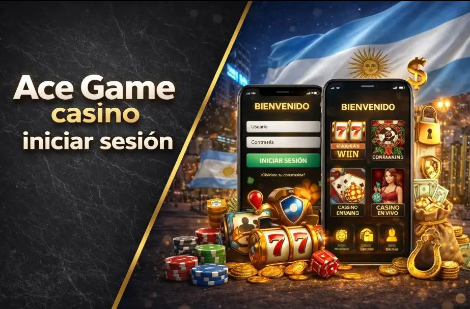 Ace Game login: Registro y primer acceso